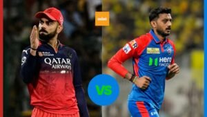 Delhi Capitals vs Royal Challengers Bengaluru Timeline
