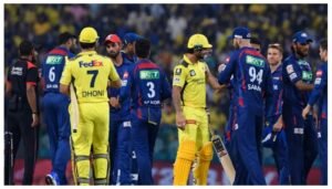 Lucknow Super Giants vs Chennai Super Kings Match Scorecard