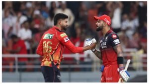 Royal Challengers Bengaluru vs Punjab Kings Timeline