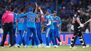 India National Cricket Team vs New Zealand National Cricket Team Match Scorecard
